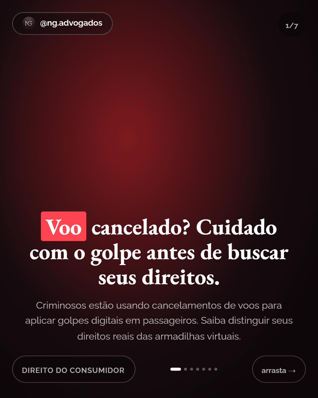 Voo cancelado e golpes digitais: conheça seus direitos reais — slide 1